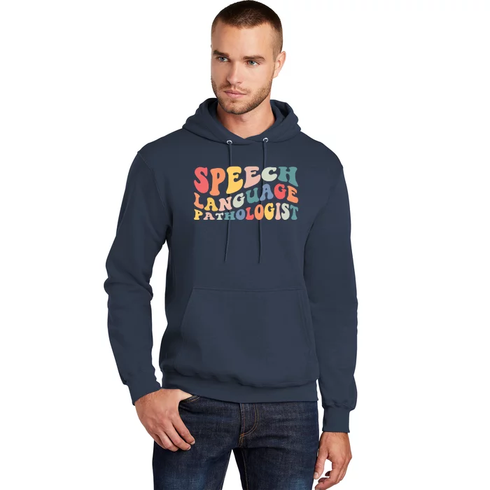 Groovy Speech Language Pathologist SLP Your Words Matters Hoodie