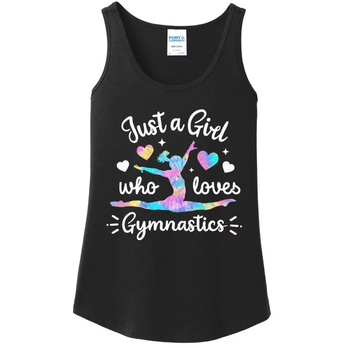 Gymnastic Sport Lover  Just A For  Gymnastics Ladies Essential Tank