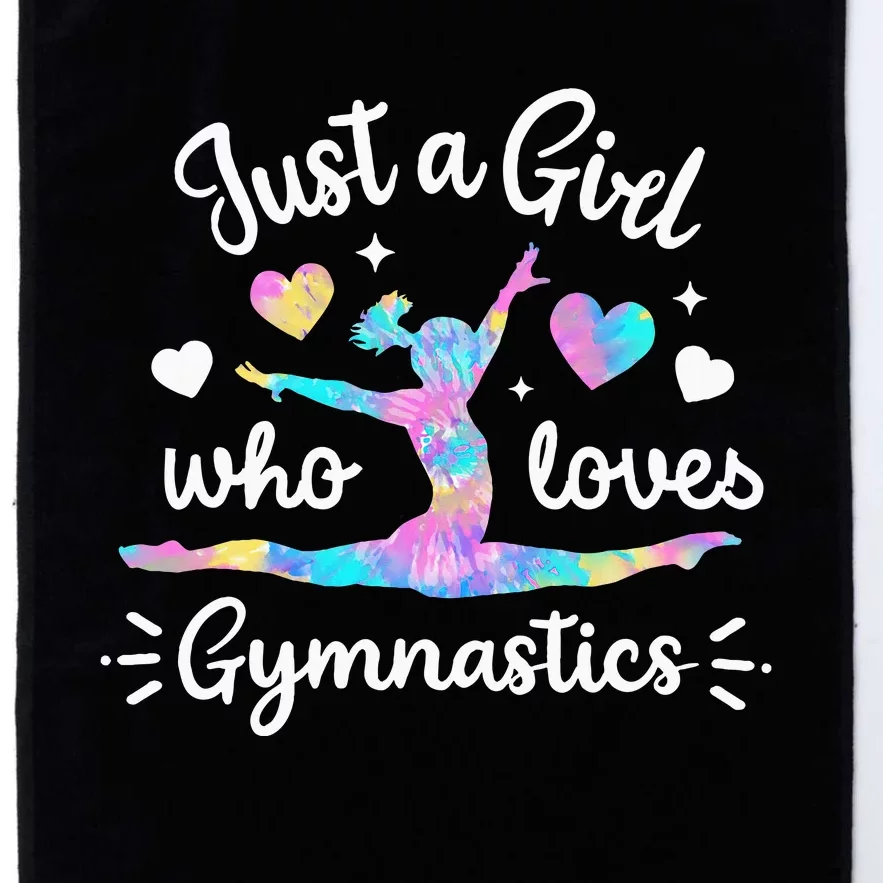 Gymnastic Sport Lover  Just A For  Gymnastics Platinum Collection Golf Towel