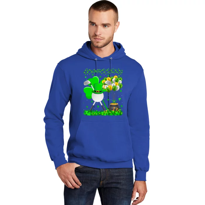 Golf Sports Lover Funny Shamrock Golf St Patrick's Day Cute Gift Hoodie