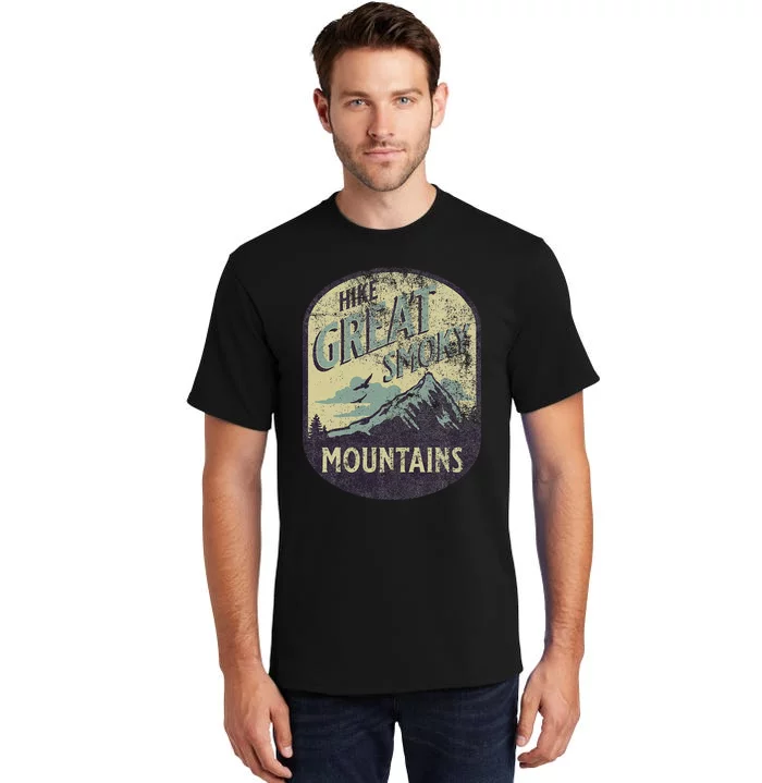 Great Smoky Mountains Nature Hike Mountain Outdoors Tall T-Shirt