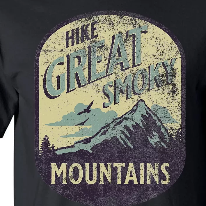 Great Smoky Mountains Nature Hike Mountain Outdoors Tall T-Shirt