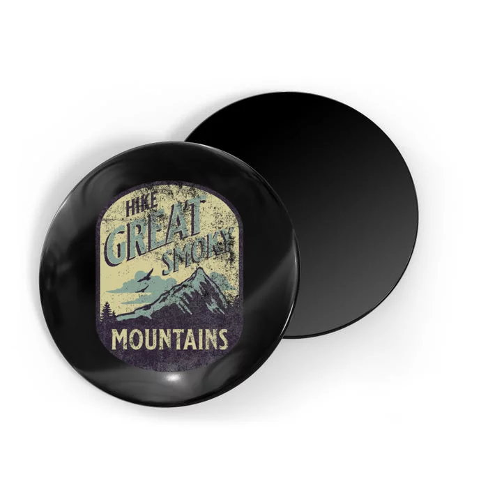 Great Smoky Mountains Nature Hike Mountain Outdoors Magnet