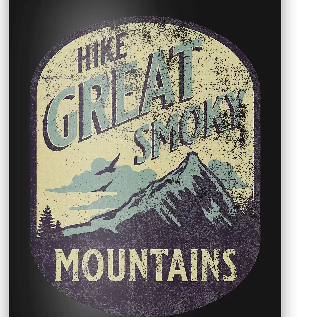 Great Smoky Mountains Nature Hike Mountain Outdoors Poster