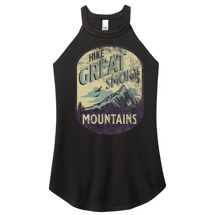 Great Smoky Mountains Nature Hike Mountain Outdoors Women’s Perfect Tri Rocker Tank