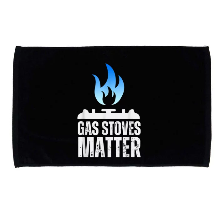 Gas Stoves Matter Funny Political Gas Stove Microfiber Hand Towel