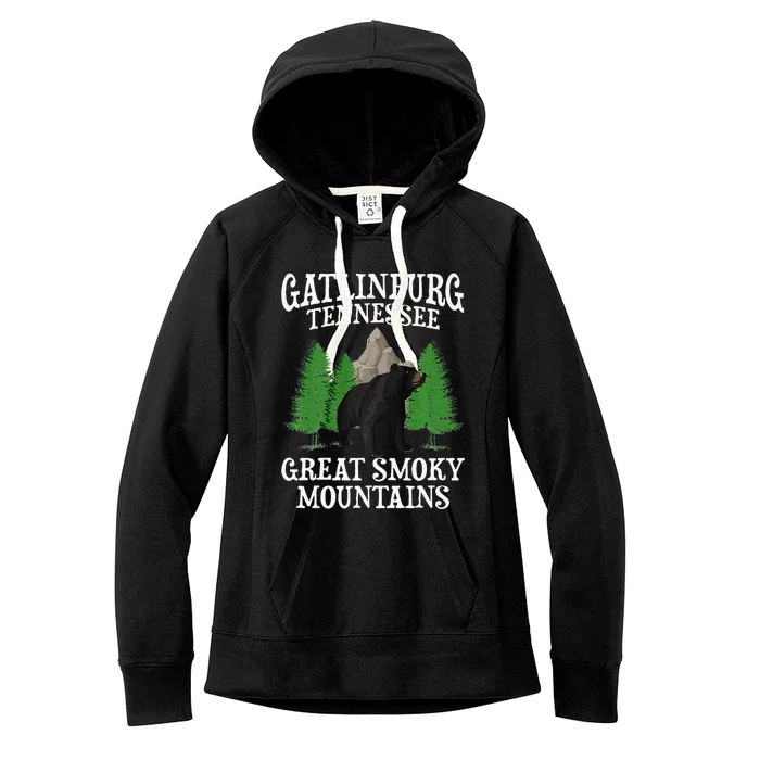 Great Smoky Mountains National Park Gatlinburg Tennessee USA Women's Fleece Hoodie