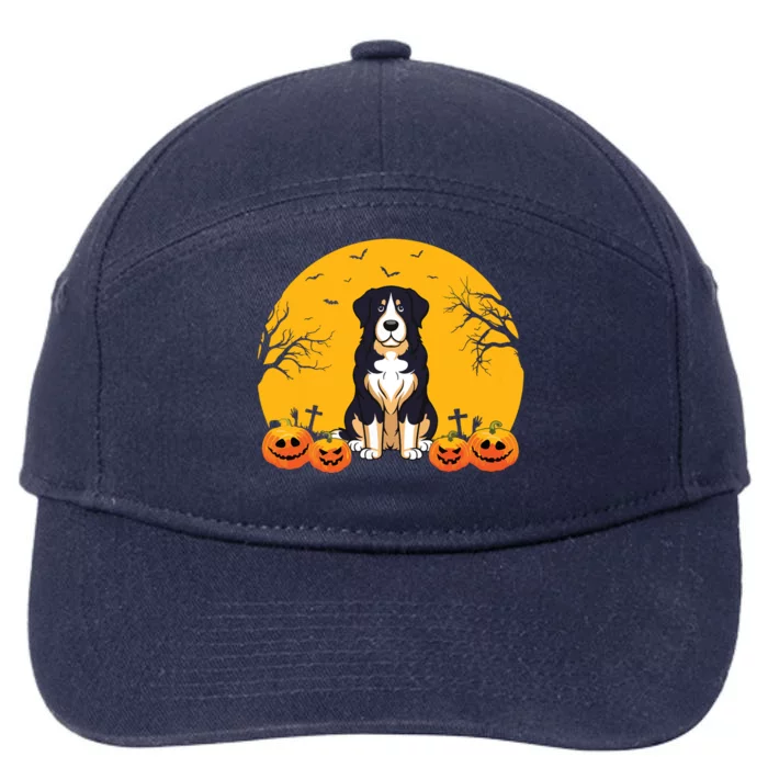 Greater Swiss Mountain Dog Lovers Matching Halloween Costume 7-Panel Snapback Hat