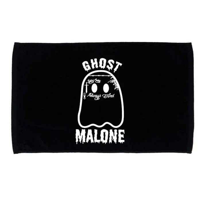 Ghost Spooky Malone Halloween Microfiber Hand Towel