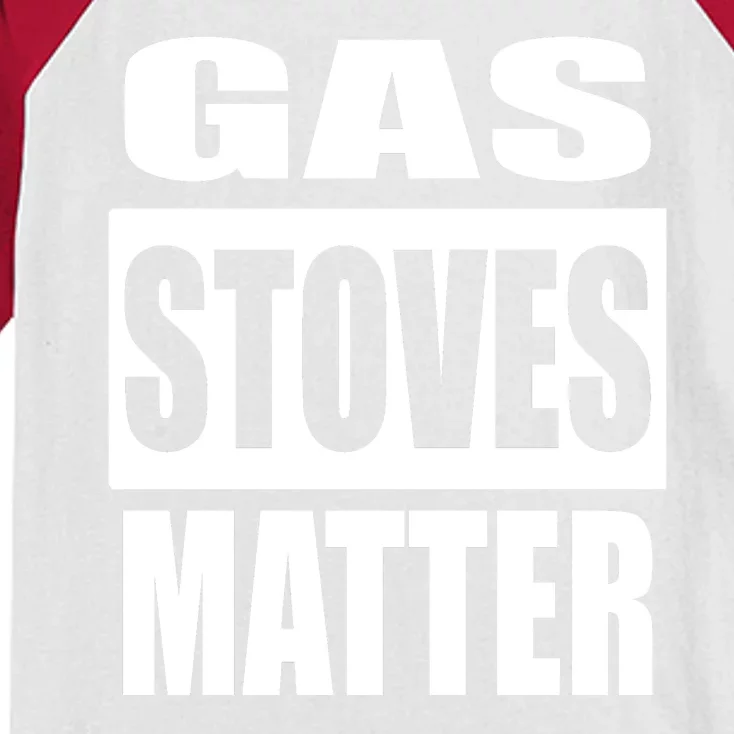 Gas Stoves Matter Kids Colorblock Raglan Jersey