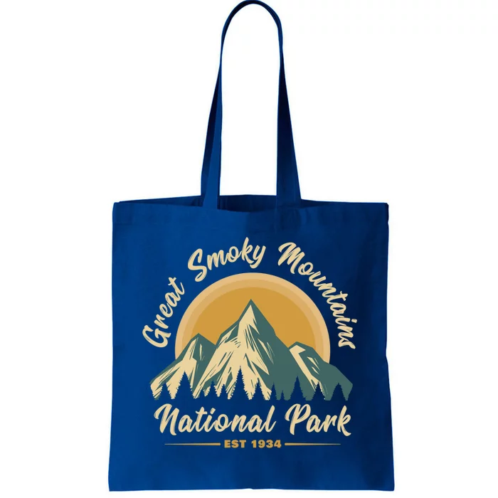 Great Smoky Mountains National Park Vintage Cute Gift Tote Bag