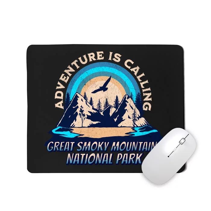 Great Smoky Mountains National Park Camping Hiking Family Vacation Mousepad