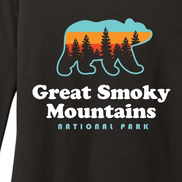 Great Smoky Mountains Great Gift Bear Great Smoky Mountains Gift Womens CVC Long Sleeve Shirt