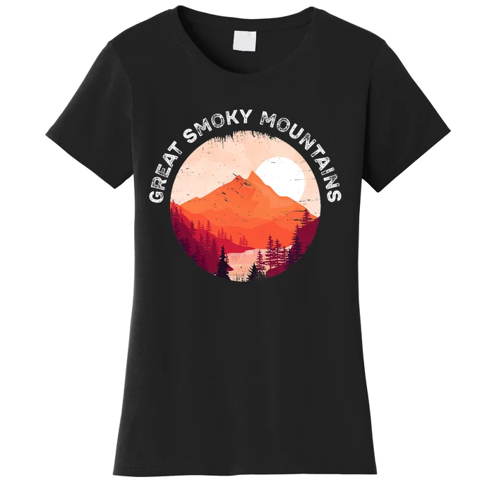 Great Smoky Mountains Hiking Souvenir Women's T-Shirt