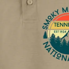 Great Smoky Mountains National Park Tennessee Nature Hiking Dry Zone Grid Performance Polo