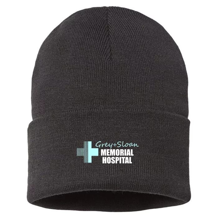 Grey Sloan Memorial Hospital Hoodie Sustainable Knit Beanie