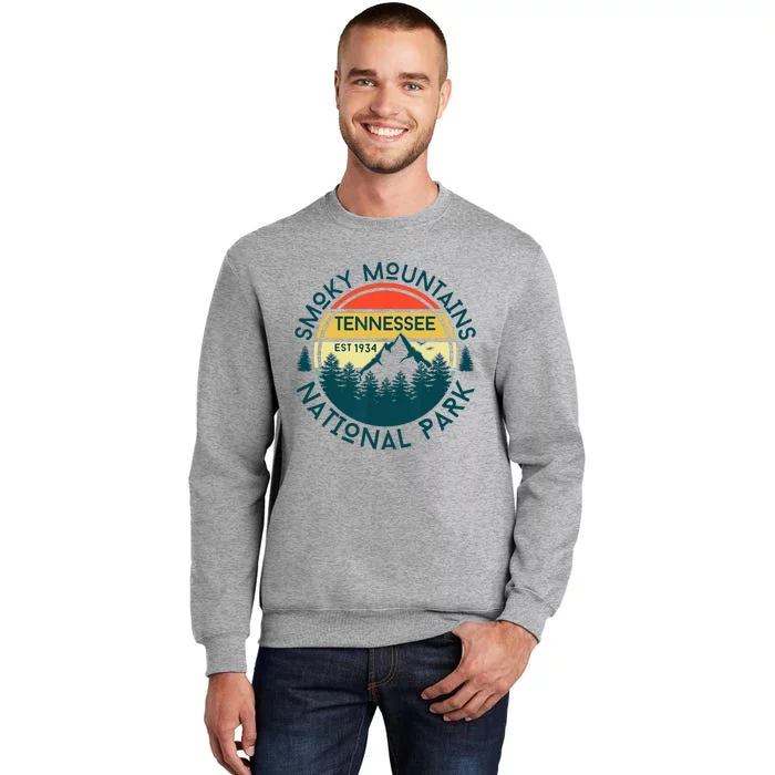 Great Smoky Mountains National Park Tennessee Outdoors Tall Sweatshirt