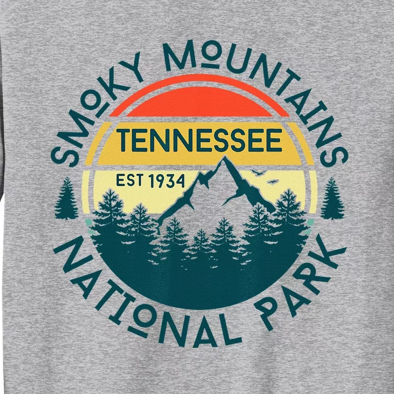 Great Smoky Mountains National Park Tennessee Outdoors Tall Sweatshirt