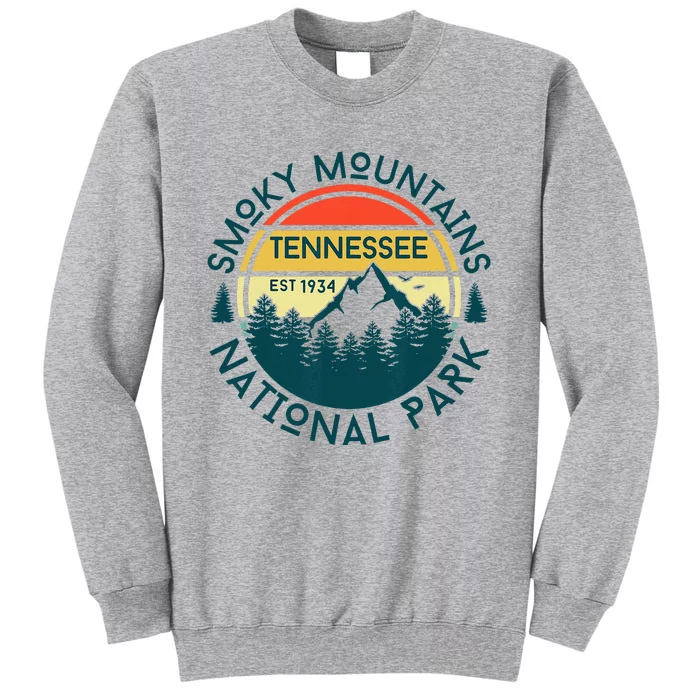 Great Smoky Mountains National Park Tennessee Outdoors Tall Sweatshirt