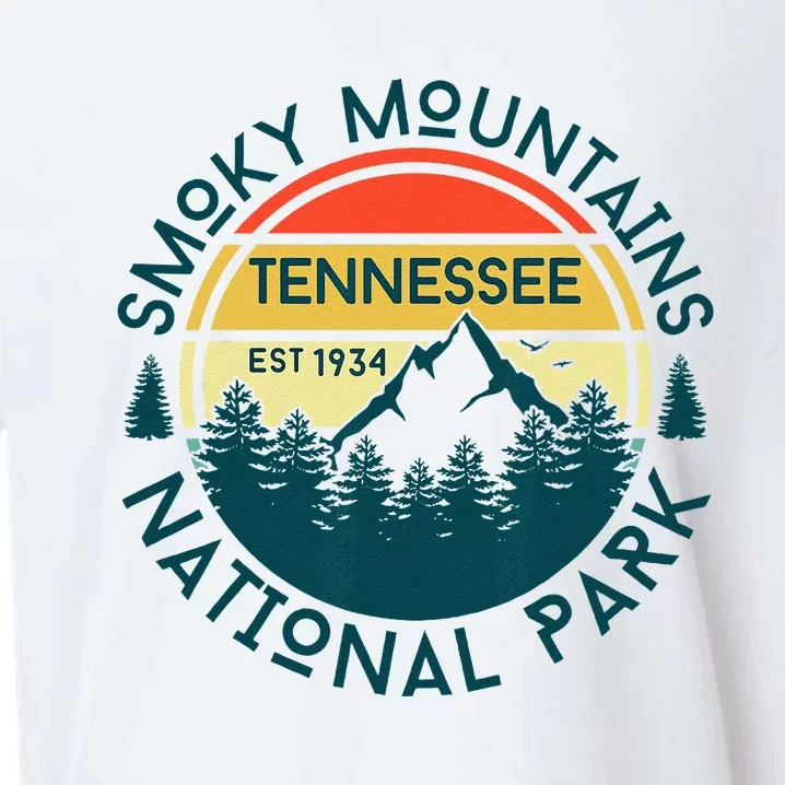 Great Smoky Mountains National Park Tennessee Outdoors Sueded Cloud Jersey T-Shirt