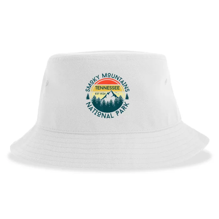 Great Smoky Mountains National Park Tennessee Outdoors Sustainable Bucket Hat