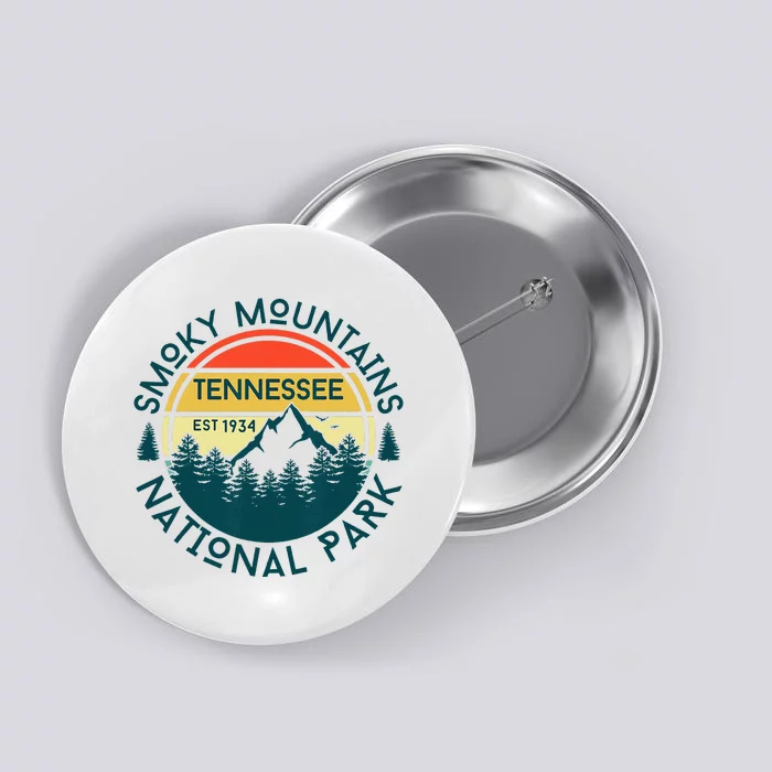 Great Smoky Mountains National Park Tennessee Outdoors Button