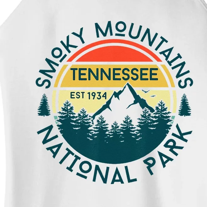 Great Smoky Mountains National Park Tennessee Outdoors Women’s Perfect Tri Rocker Tank