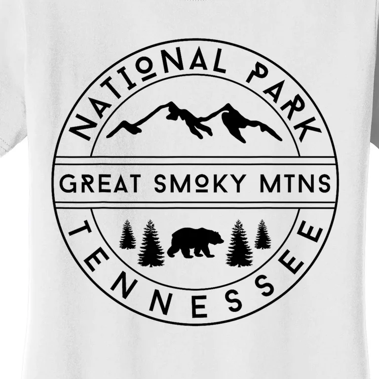 Great Smoky Mountains National Park Tennessee Nature Hiking Women's T-Shirt