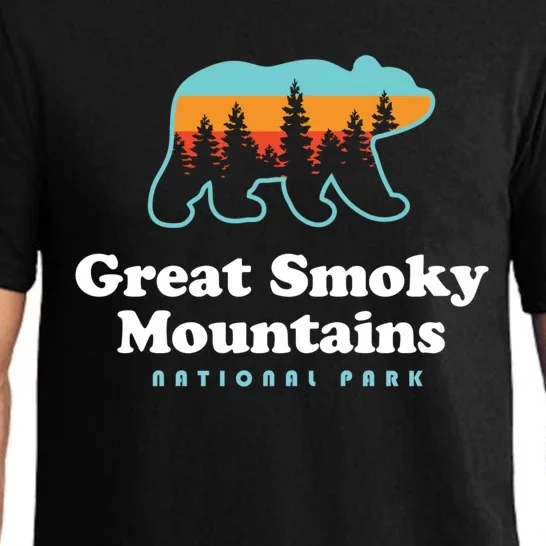 Great Smoky Mountains Gift Meaningful Gift Bear Great Smoky Mountains Cute Gift Pajama Set