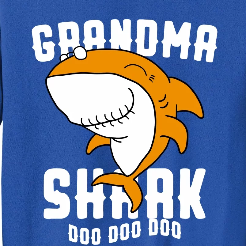 Grandma Shark Mommy Birthday Halloween Christmas Sweatshirt