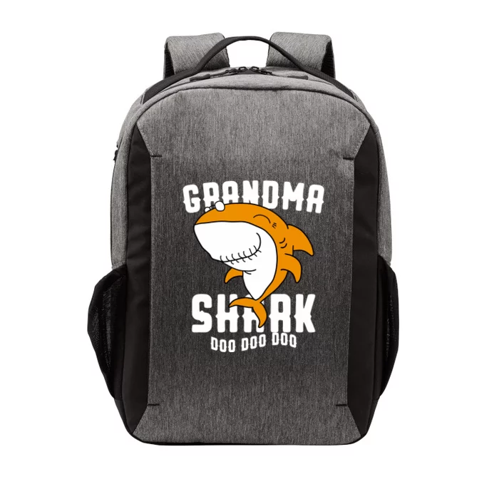 Grandma Shark Mommy Birthday Halloween Christmas Vector Backpack