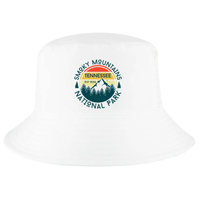 Great Smoky Mountains National Park Tennessee Nature Hiking Cool Comfort Performance Bucket Hat