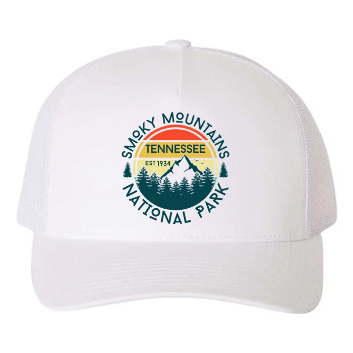 Great Smoky Mountains National Park Tennessee Nature Hiking Yupoong Adult 5-Panel Trucker Hat