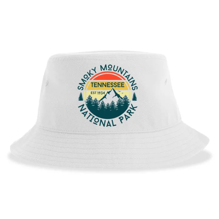 Great Smoky Mountains National Park Tennessee Nature Hiking Sustainable Bucket Hat