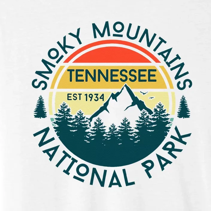 Great Smoky Mountains National Park Tennessee Nature Hiking ChromaSoft Performance T-Shirt