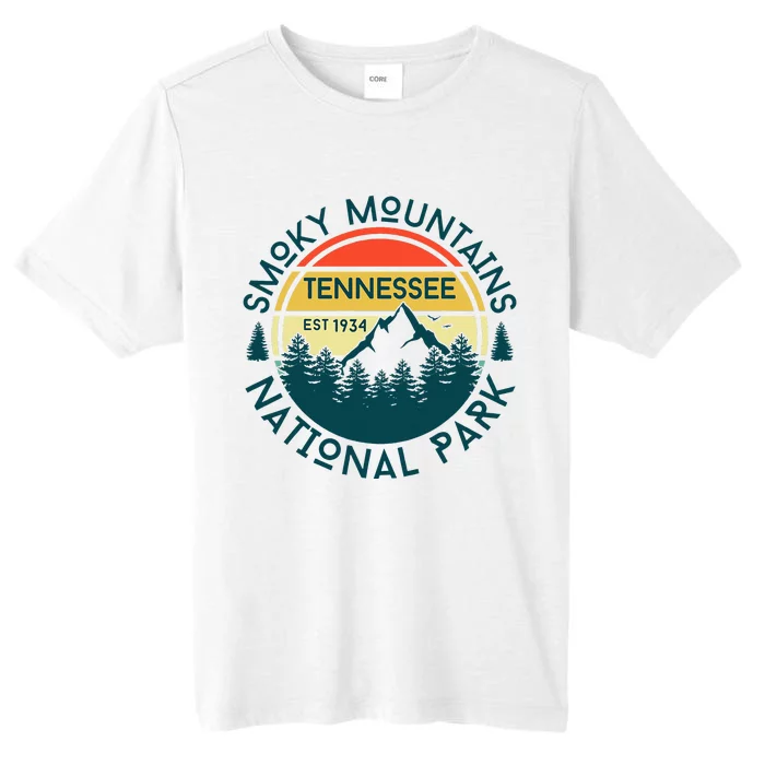 Great Smoky Mountains National Park Tennessee Nature Hiking ChromaSoft Performance T-Shirt