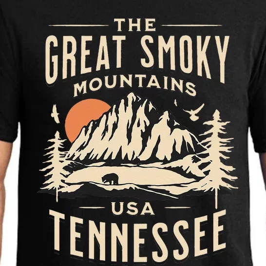 Great Smoky Mountains National Park Tennessee Hike Outdoors Pajama Set