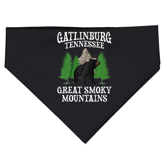 Great Smoky Mountains National Park Gatlinburg Tennessee USA USA-Made Doggie Bandana