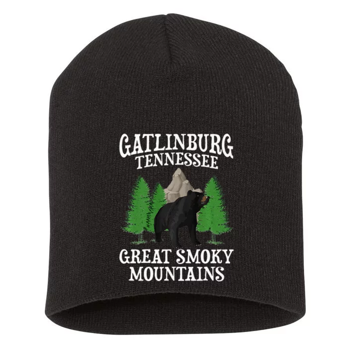 Great Smoky Mountains National Park Gatlinburg Tennessee USA Short Acrylic Beanie