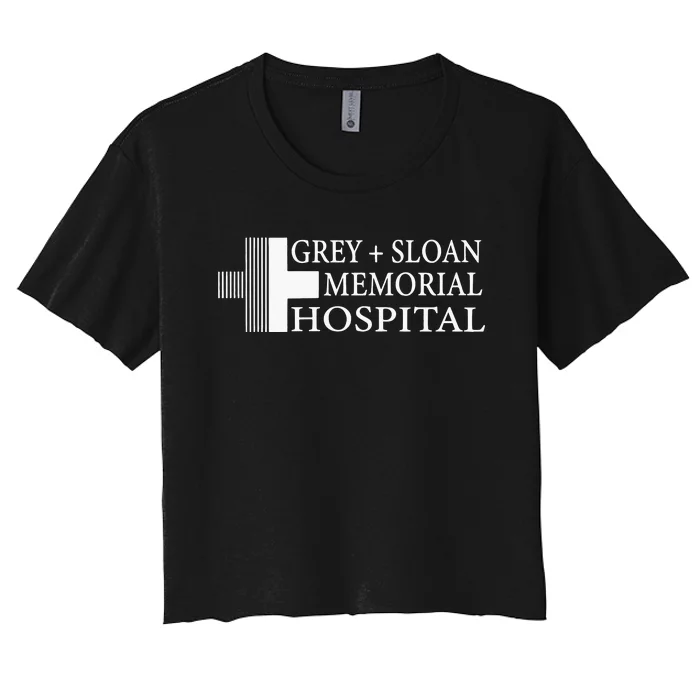 Grey Sloan Memorial Hospital Women's Crop Top Tee