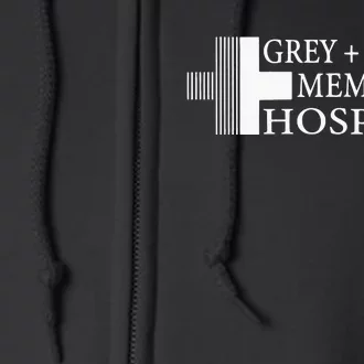 Grey Sloan Memorial Hospital Full Zip Hoodie