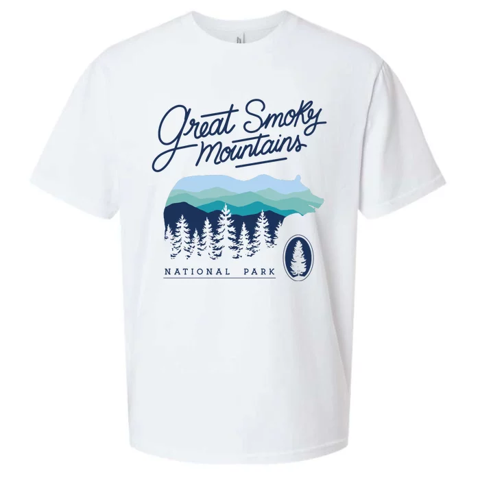 Great Smoky Mountains National Park Sueded Cloud Jersey T-Shirt