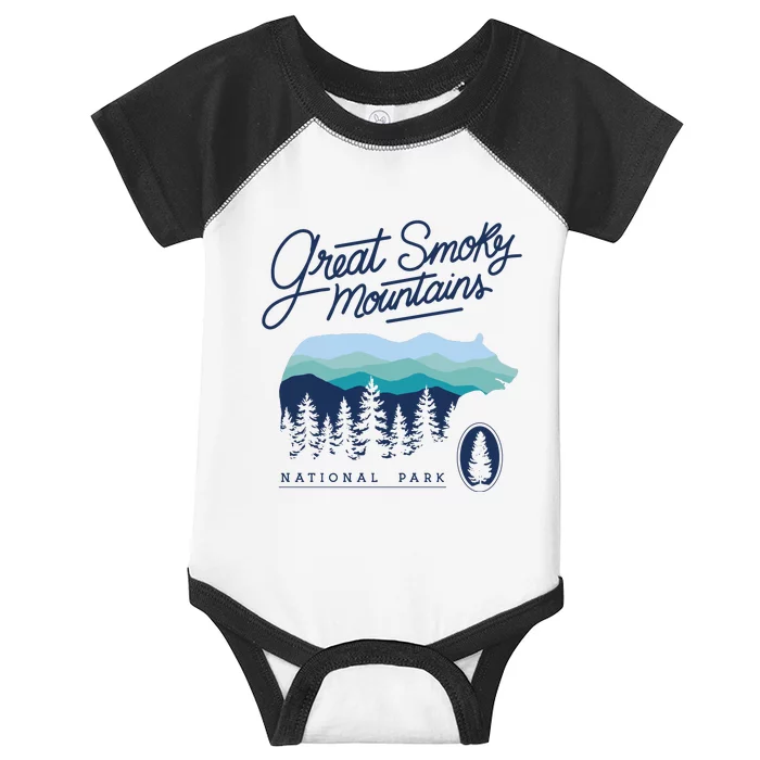 Great Smoky Mountains National Park Infant Baby Jersey Bodysuit