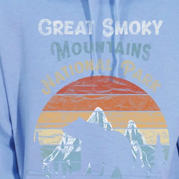 Great Smoky Mountains National Park Tennessee Vacation Gift Unisex Surf Hoodie