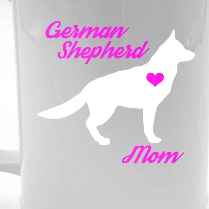 Ger Shepherd Mom Gift Ger Shepherd Dog Cute Gift Front & Back Beer Stein