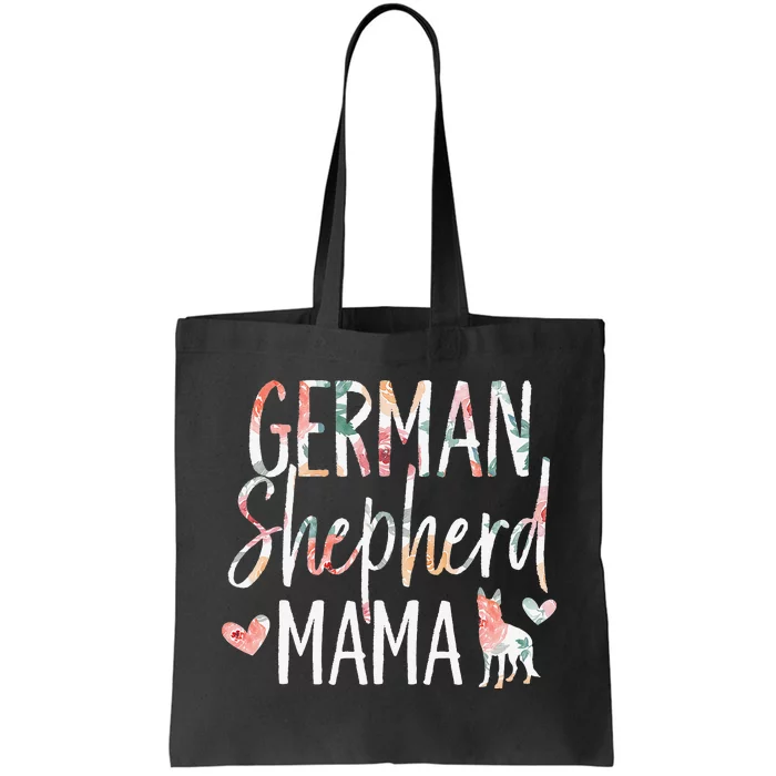 German Shepherd Mama Dog Lover for Mom Owner Tote Bag