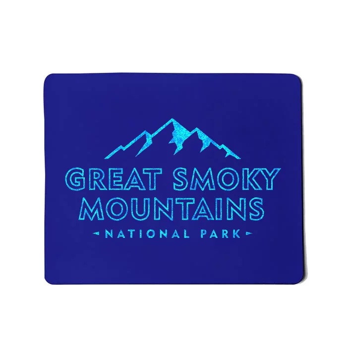 Great Smoky Mountains National Park Retro Mousepad