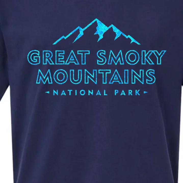 Great Smoky Mountains National Park Retro Sueded Cloud Jersey T-Shirt