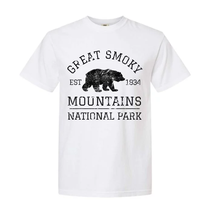 Great Smoky Mountains National Park Tennessee Bear Garment-Dyed Heavyweight T-Shirt