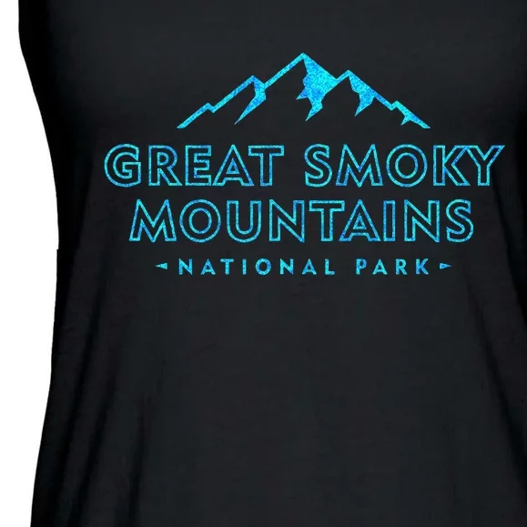 Great Smoky Mountains National Park Ladies Essential Flowy Tank